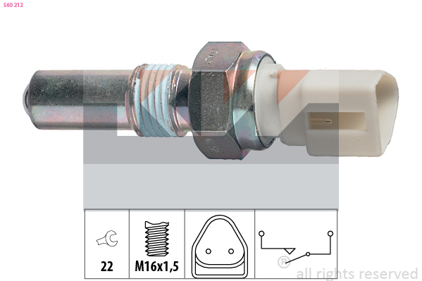 KW Tolatólampa kapcsoló 560212_KW